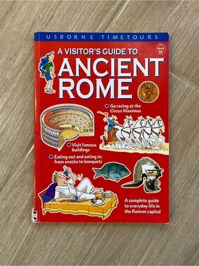 Usborne Time Tours A Visitor's Guide to Ancient Rome Paperback History Book⁠